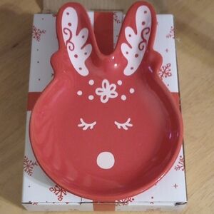 Temptations Reindeer Spoon Rest NIB